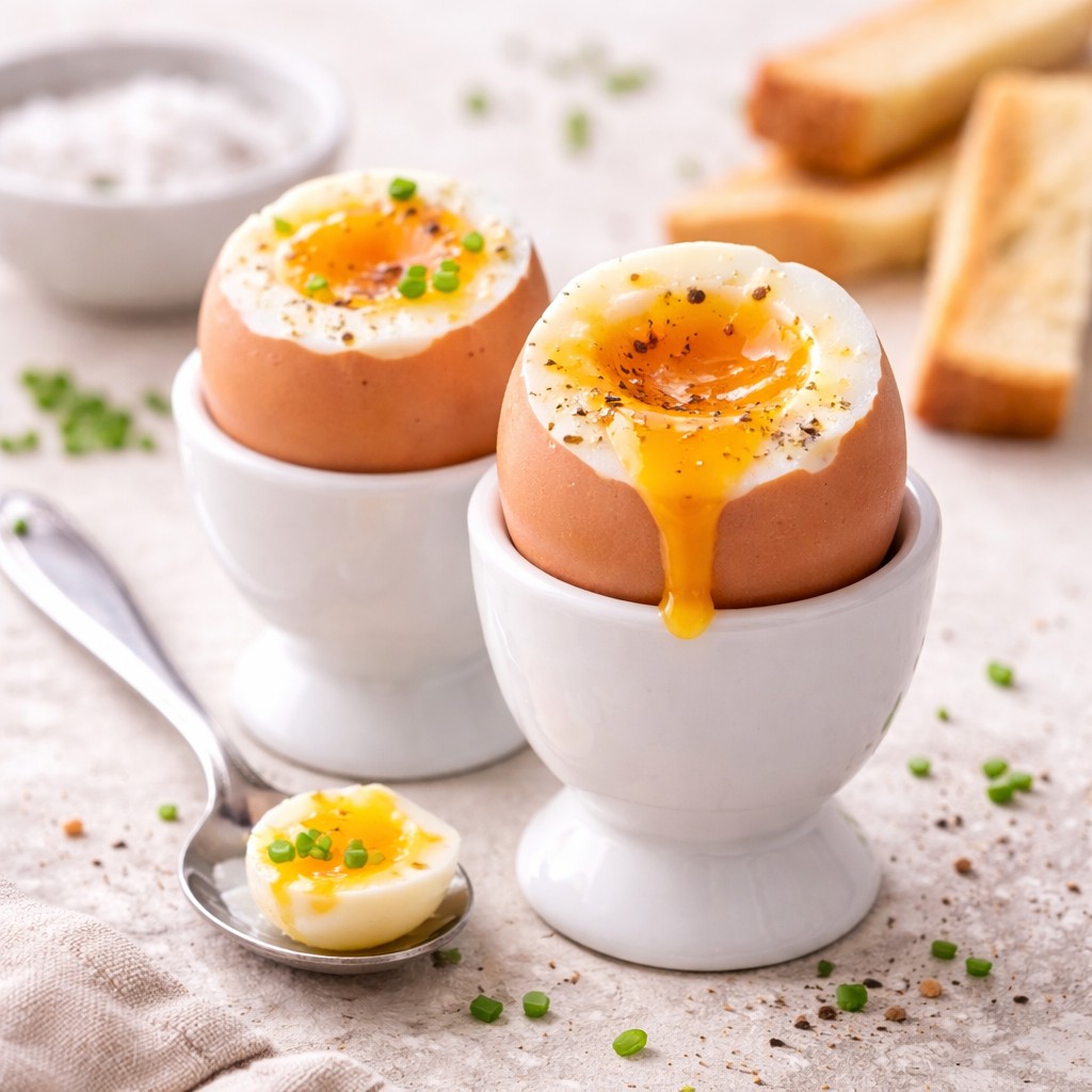 Blødkogte æg til påskebord