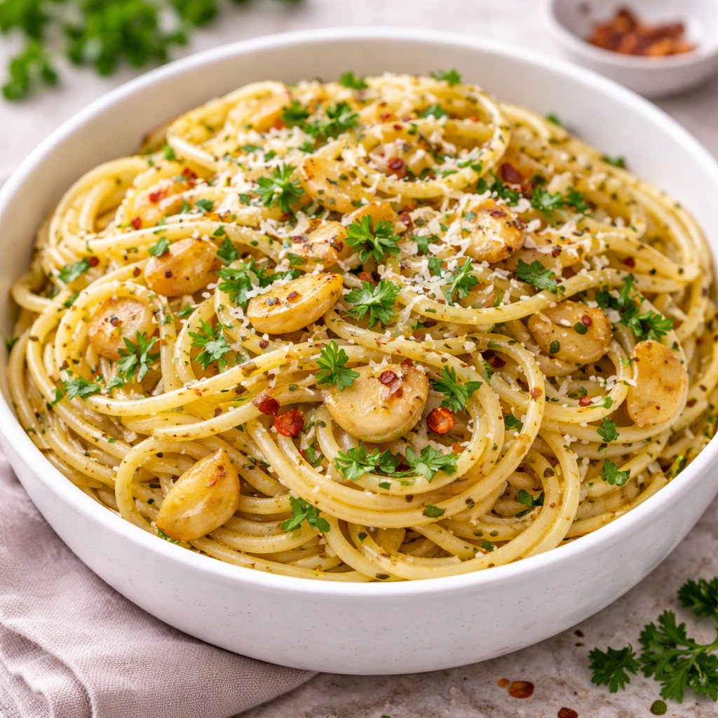 Pasta aglio