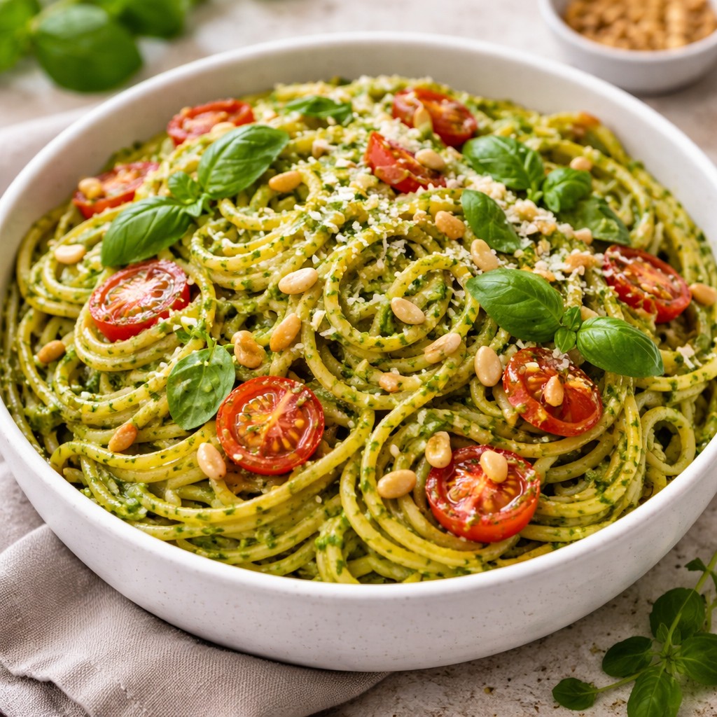 Pasta pesto